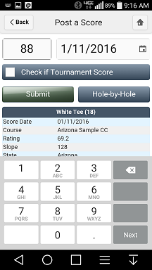 golf mobile network usga equitable stroke control chart